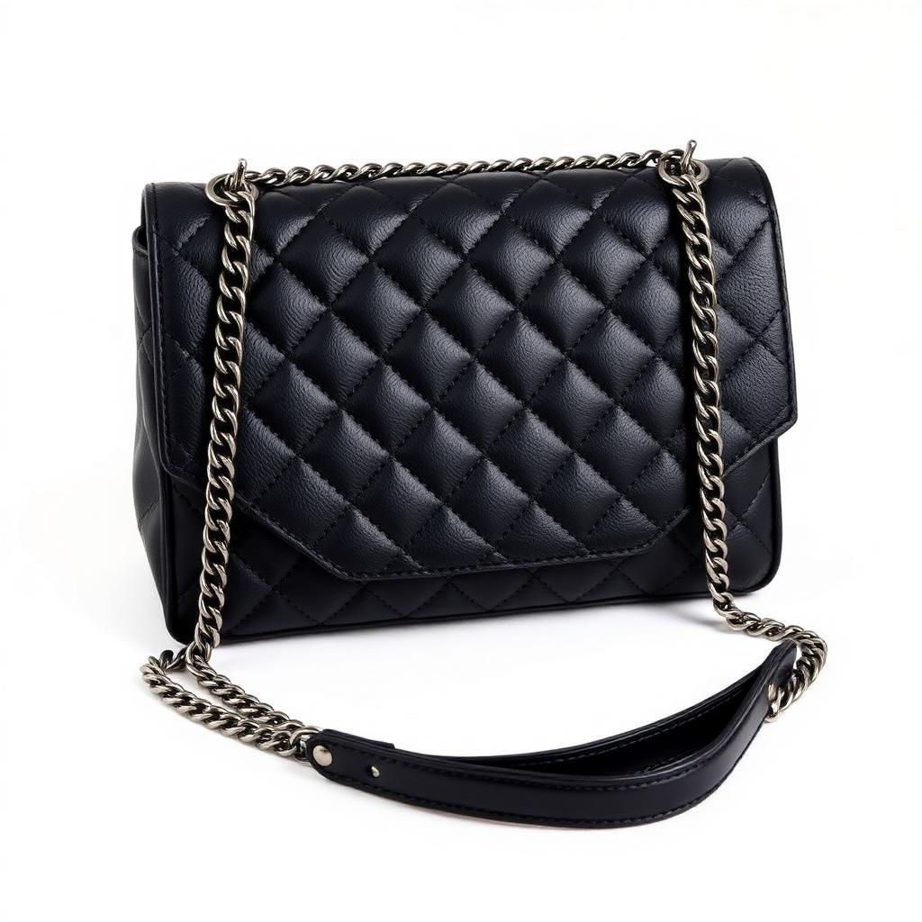 Quilted Lambskin Chain Shoulder Bag