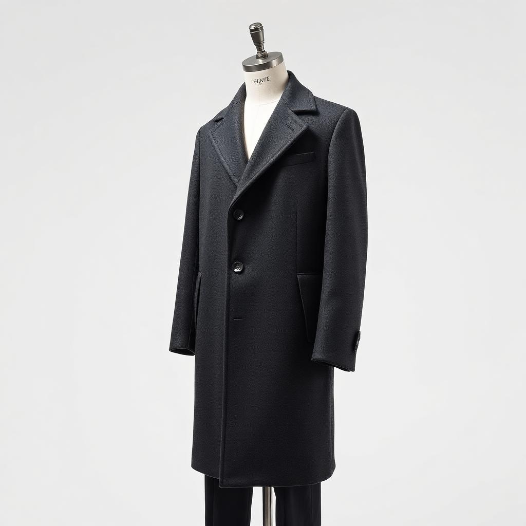 Cashmere Tailored Overcoat