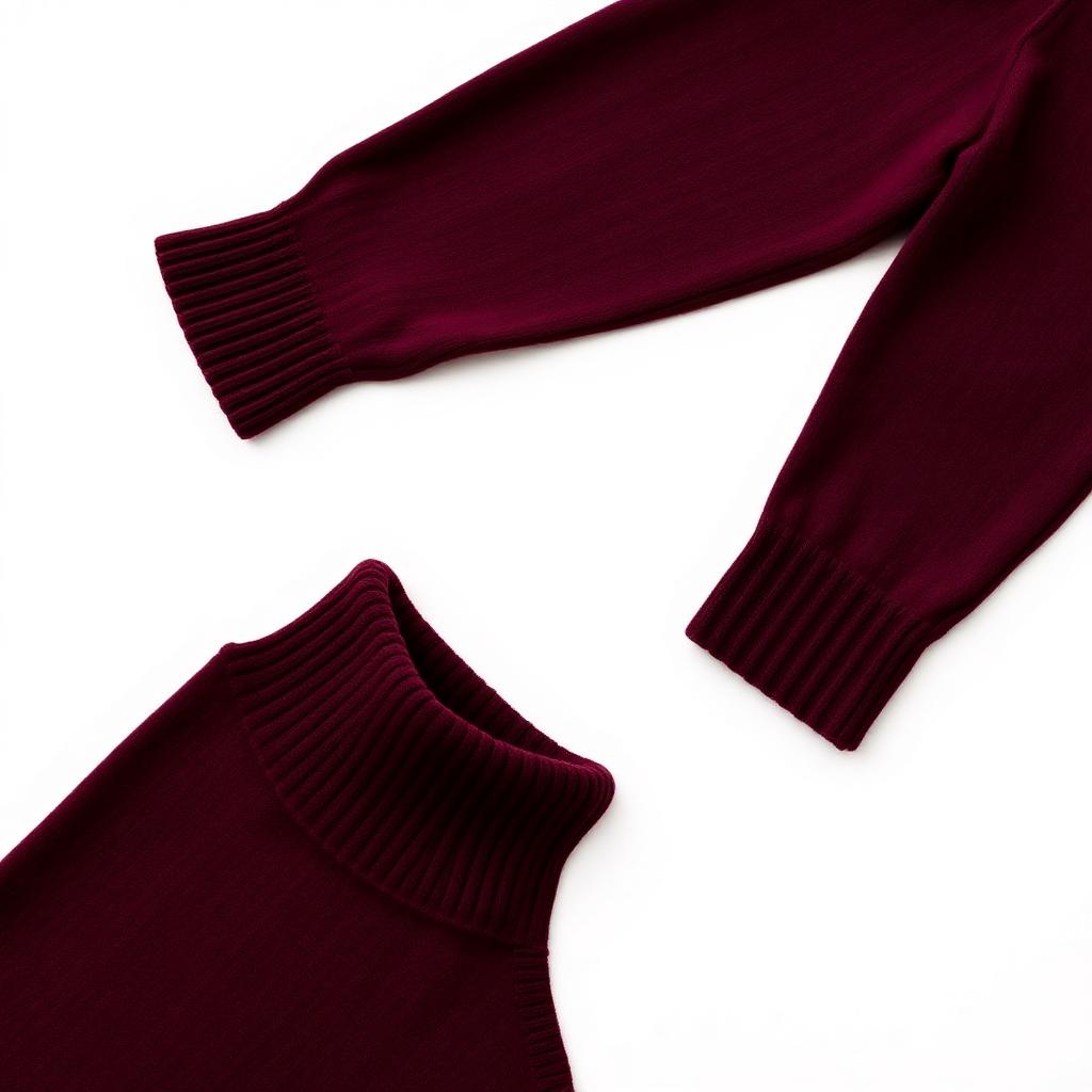 Merino Wool Turtleneck Sweater