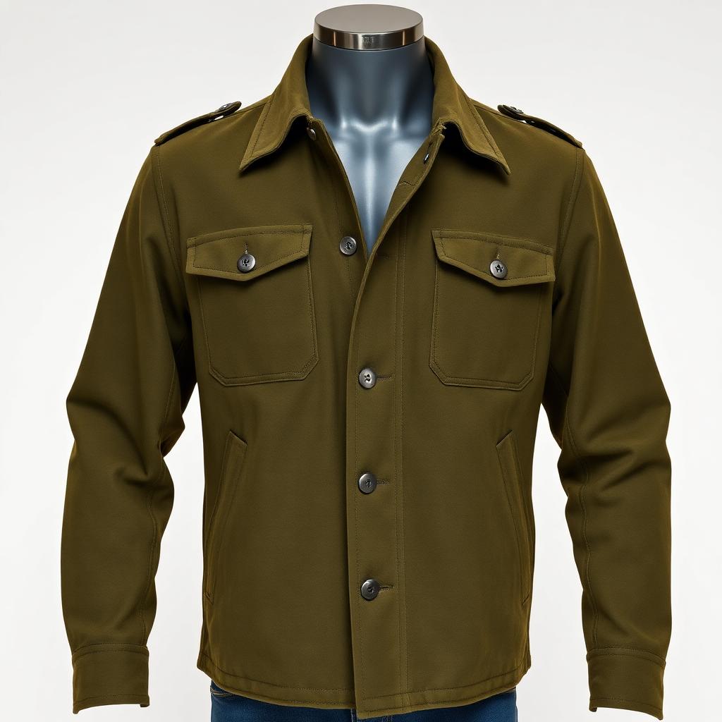 Suede Field Utility Jacket