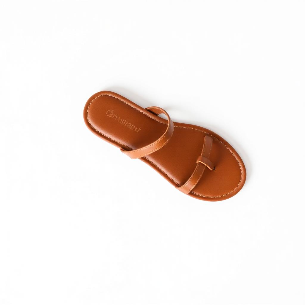 Oran Calfskin Flat Sandal